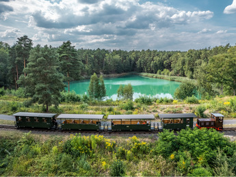 Waldeisenbahn Richtung Kromlau